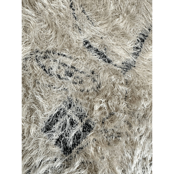 Vintage‎ Concept Cardigan Open Front Neutral Minimalist Faux Fur Woman’s XL NWT - Picture 8 of 16